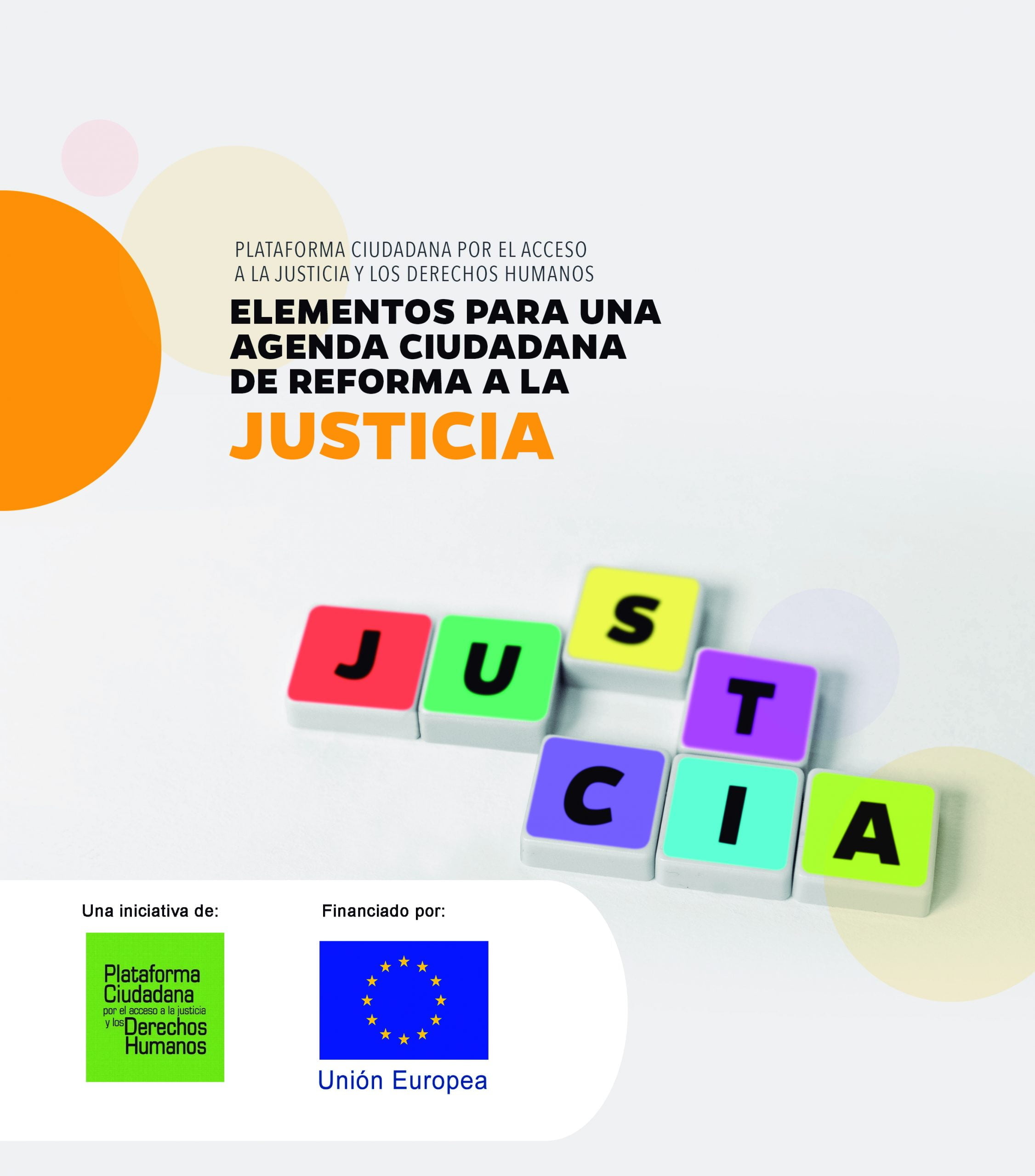 Elementos para una Agenda Ciudadana de Reforma a la Justicia. Volumen